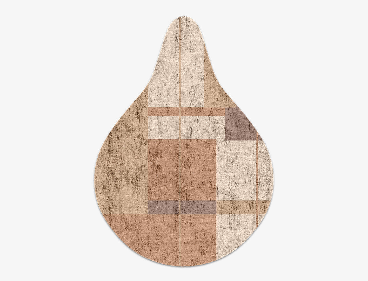 Demure  Drop Hand Knotted Bamboo Silk Custom Rug by Rug Artisan