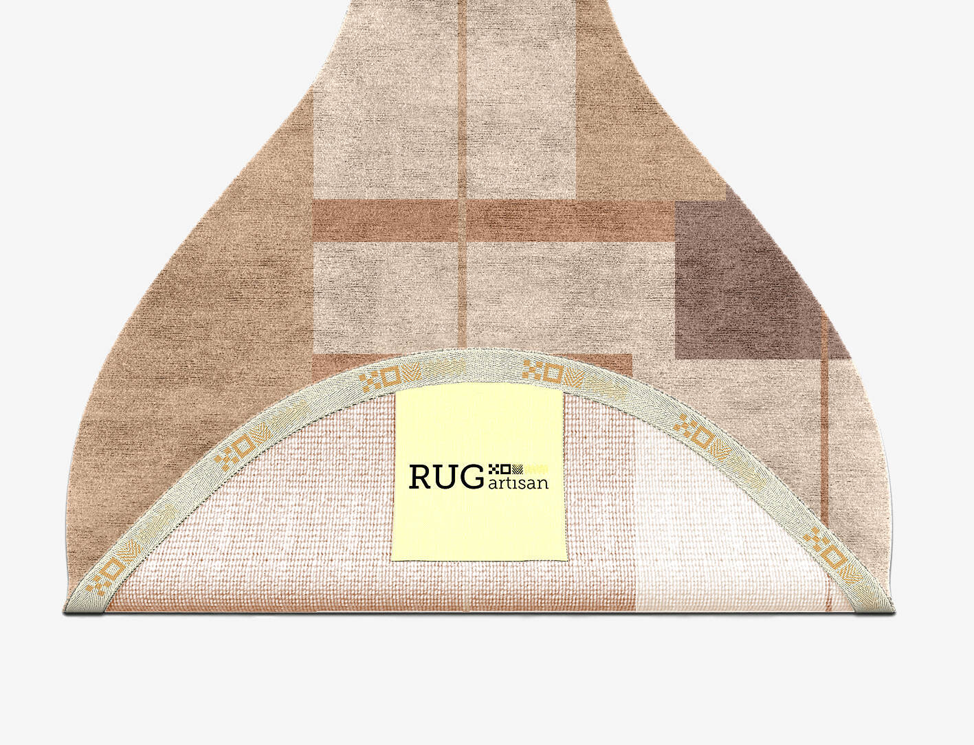Demure  Drop Hand Knotted Bamboo Silk Custom Rug by Rug Artisan