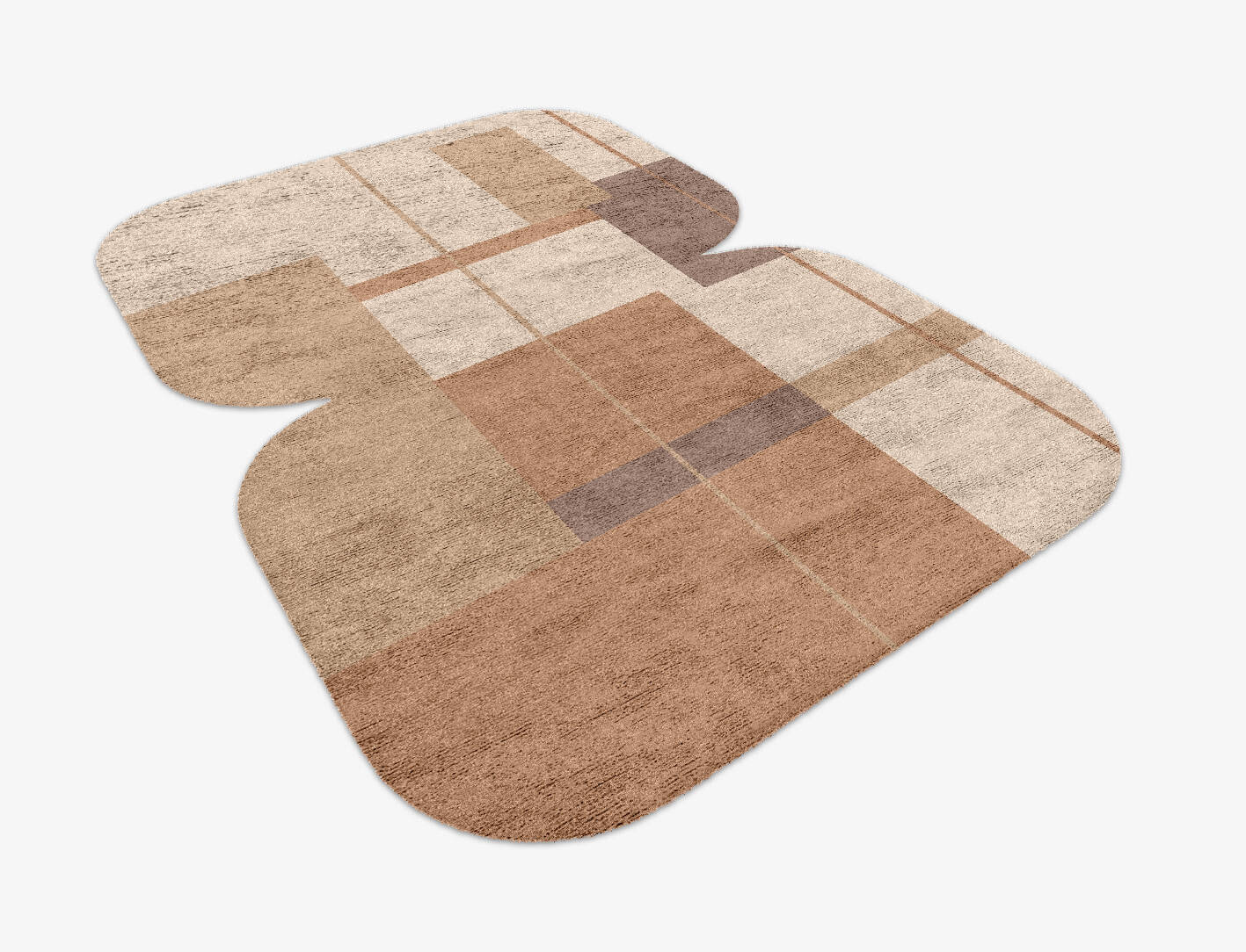 Demure  Eight Hand Knotted Bamboo Silk Custom Rug by Rug Artisan