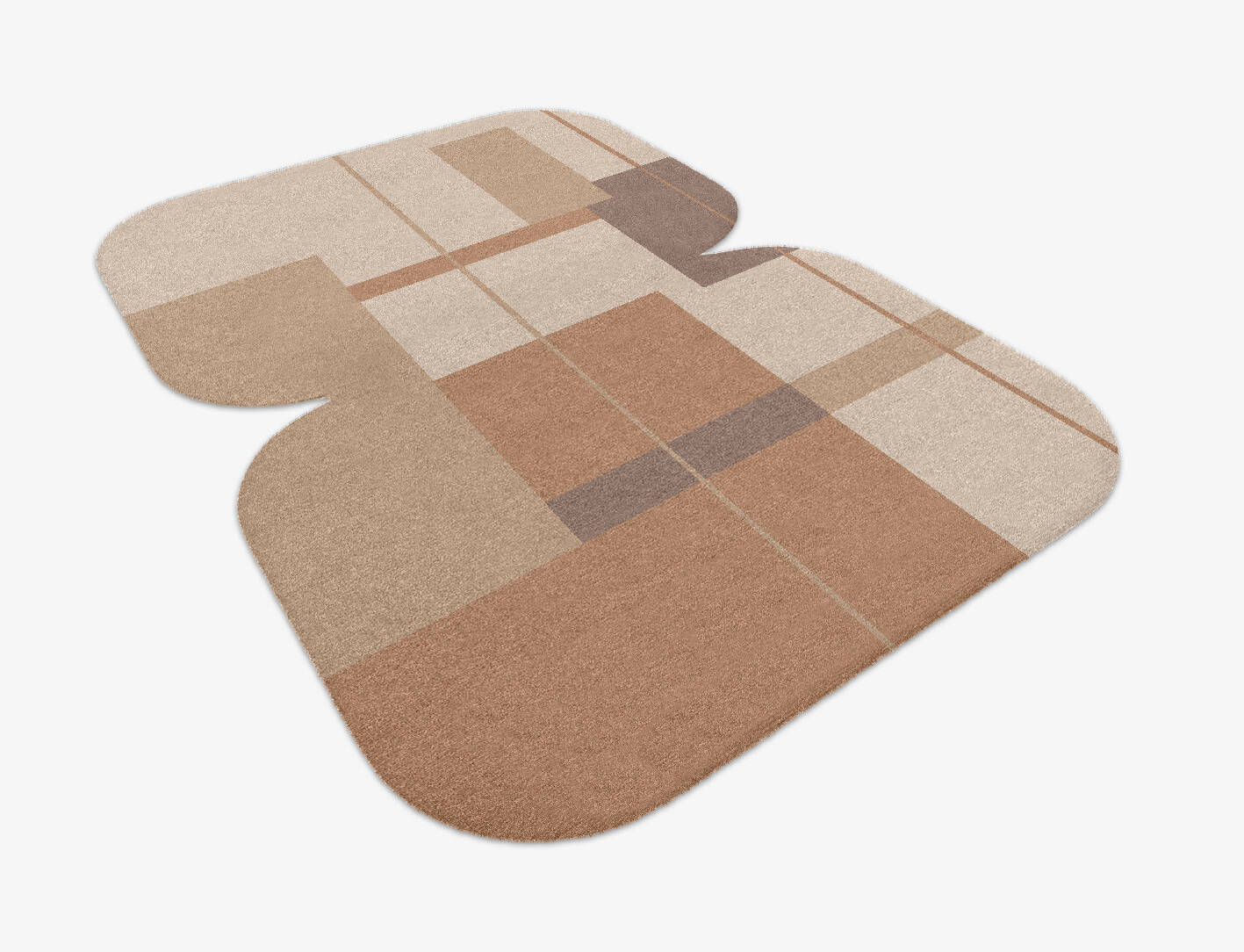 Demure  Eight Hand Knotted Tibetan Wool Custom Rug by Rug Artisan