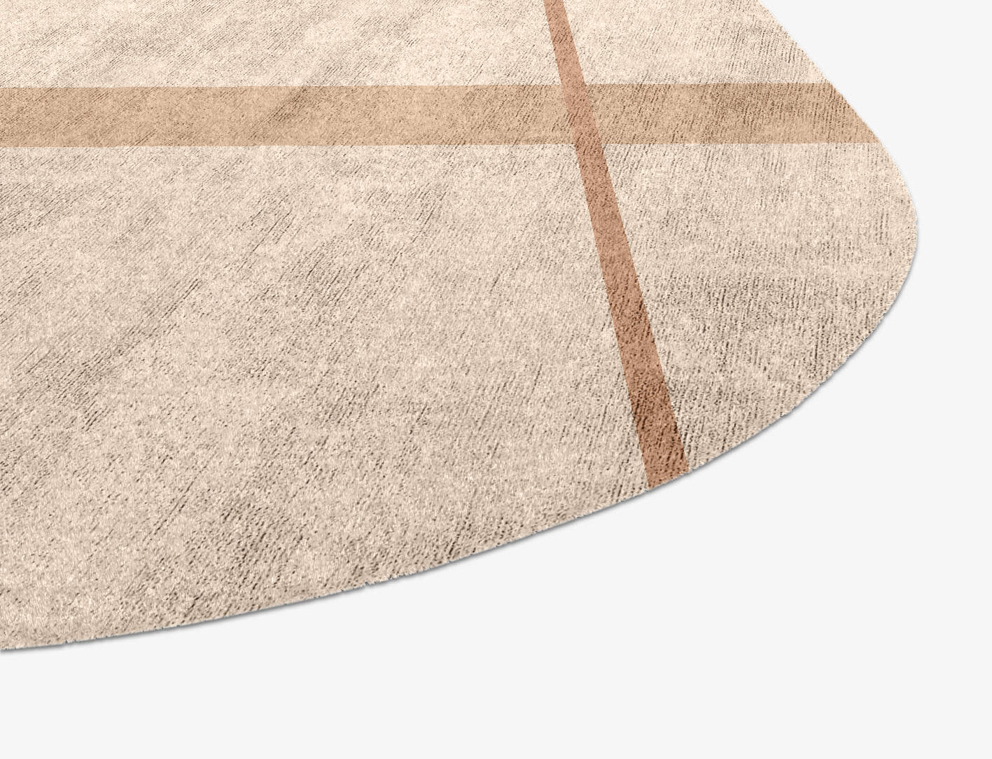 Demure  Oblong Hand Knotted Bamboo Silk Custom Rug by Rug Artisan