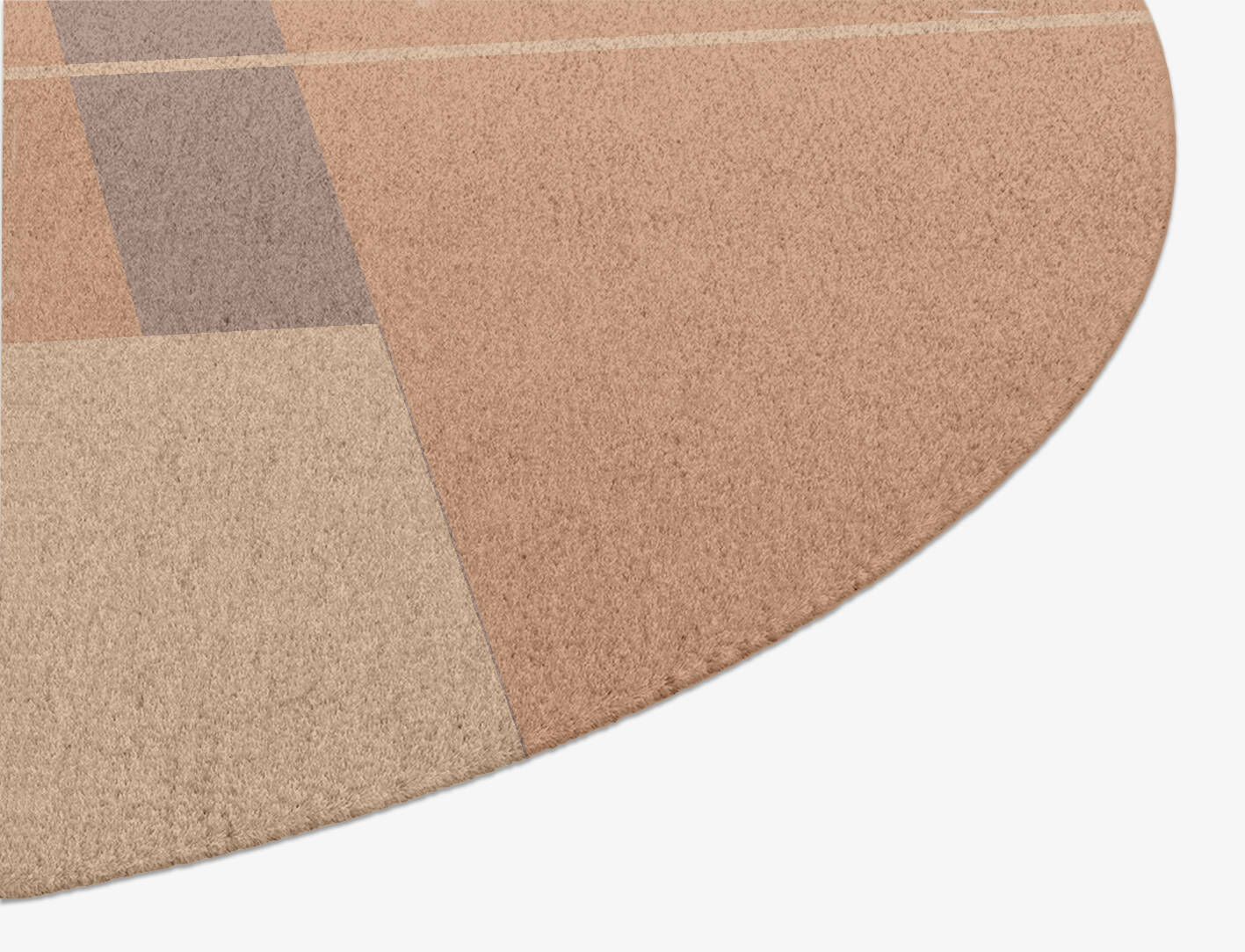 Demure  Oval Hand Knotted Tibetan Wool Custom Rug by Rug Artisan