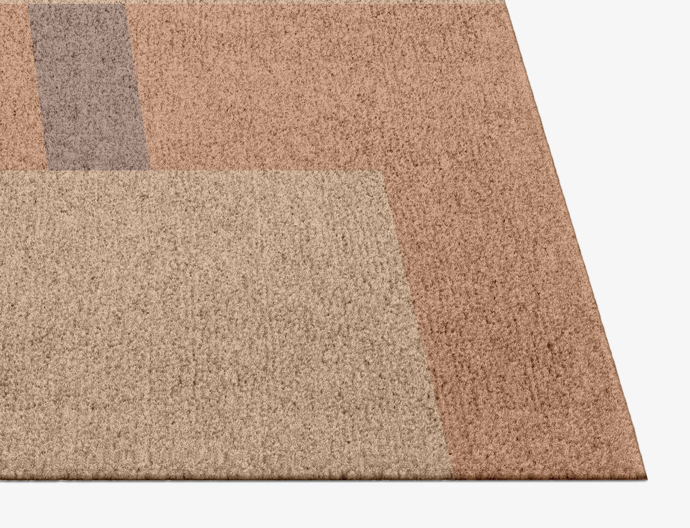 Demure  Rectangle Hand Knotted Tibetan Wool Custom Rug by Rug Artisan