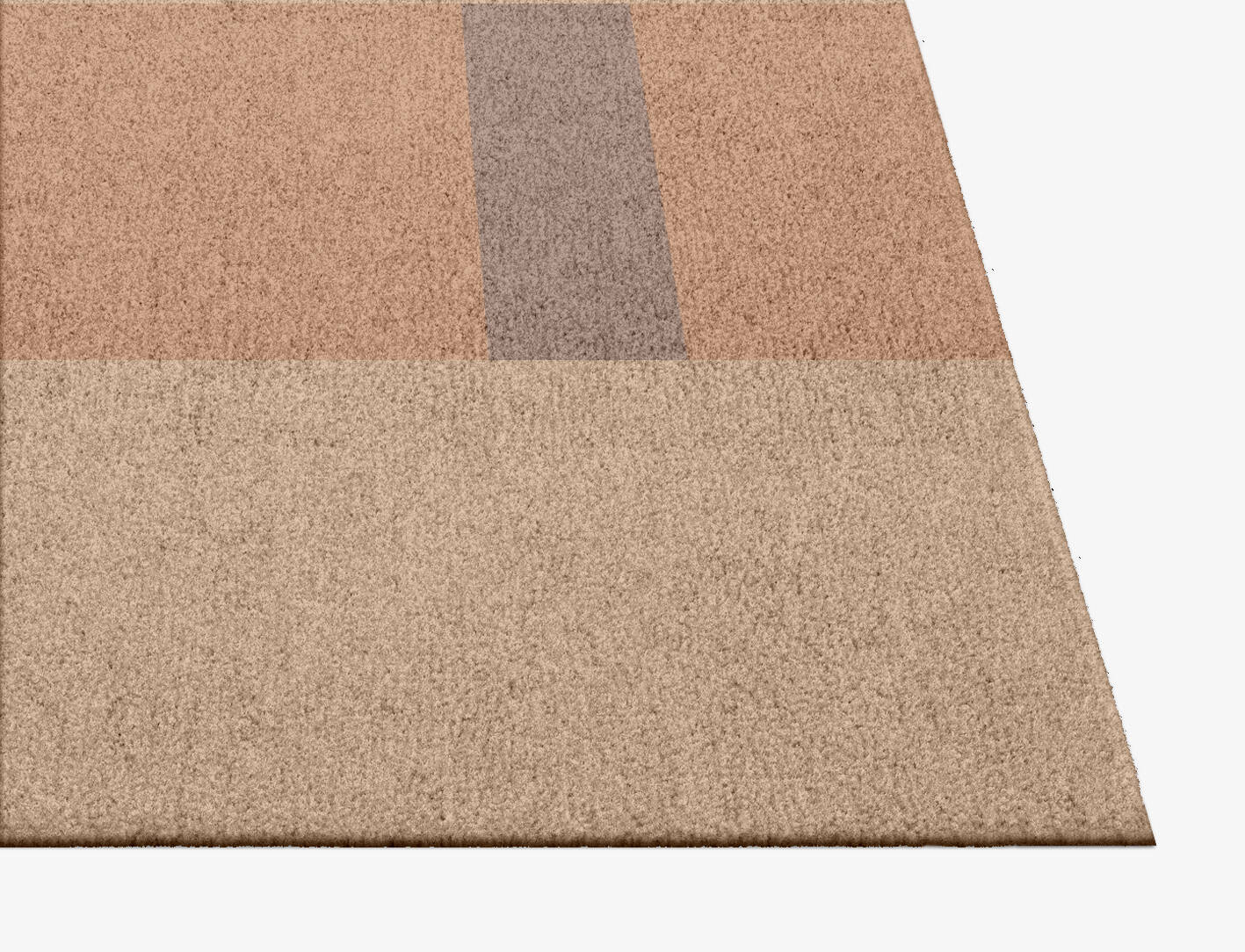 Demure  Square Hand Knotted Tibetan Wool Custom Rug by Rug Artisan