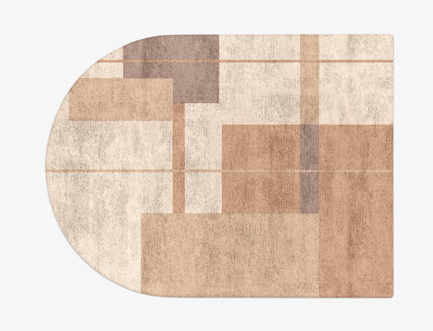 Demure  Arch Hand Tufted Bamboo Silk Custom Rug by Rug Artisan