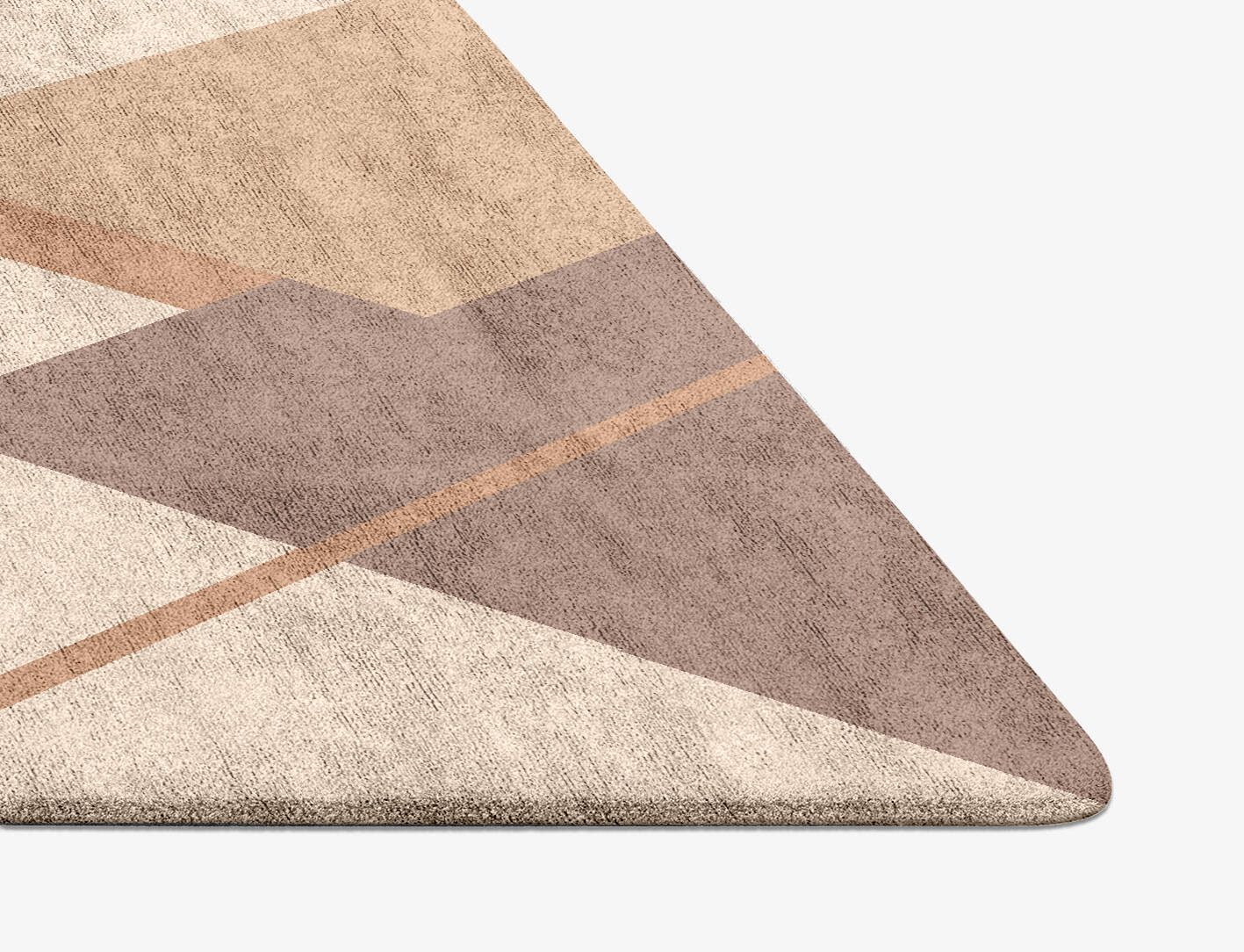 Demure  Diamond Hand Tufted Bamboo Silk Custom Rug by Rug Artisan
