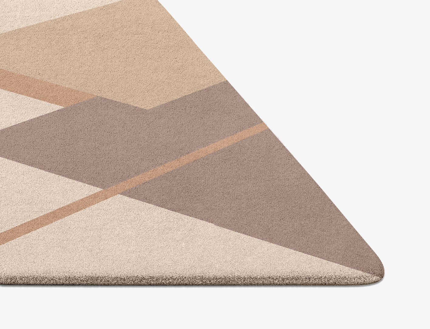 Demure  Diamond Hand Tufted Pure Wool Custom Rug by Rug Artisan