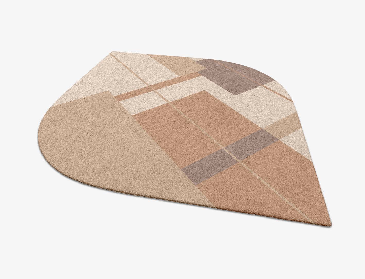Demure  Ogee Hand Tufted Pure Wool Custom Rug by Rug Artisan