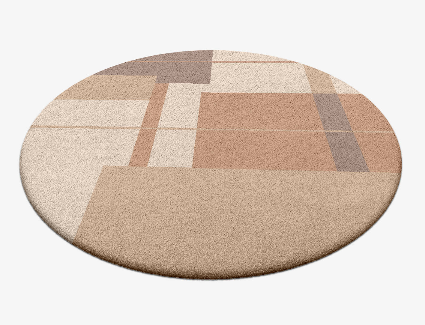 Demure  Round Hand Tufted Pure Wool Custom Rug by Rug Artisan