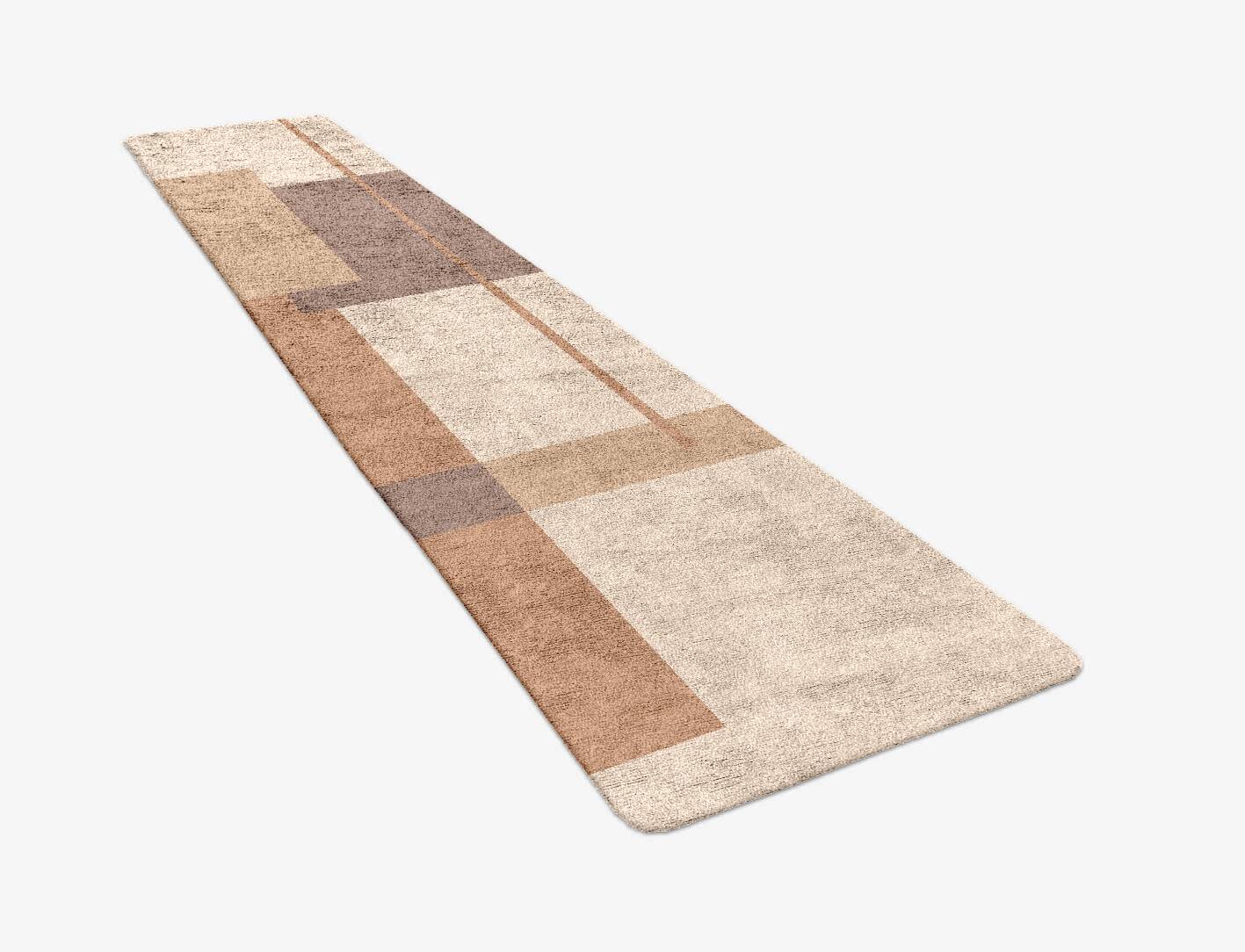 Demure  Runner Hand Tufted Bamboo Silk Custom Rug by Rug Artisan