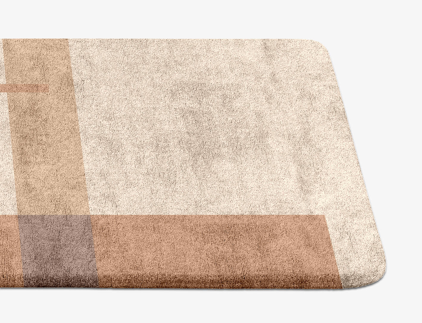 Demure  Runner Hand Tufted Bamboo Silk Custom Rug by Rug Artisan