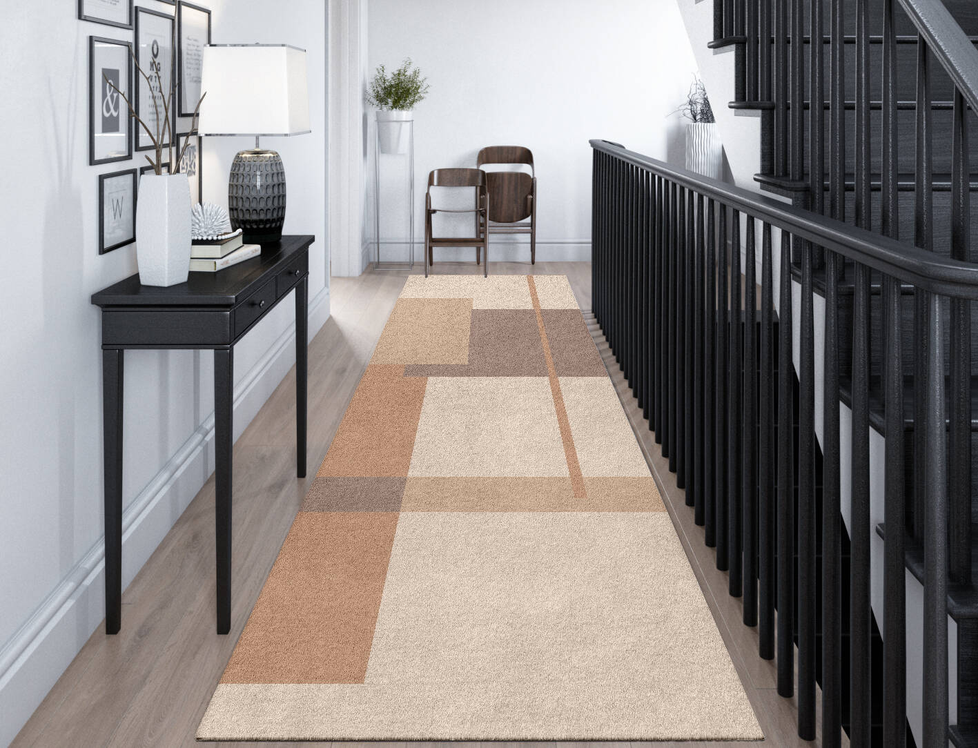 Demure  Runner Hand Tufted Pure Wool Custom Rug by Rug Artisan
