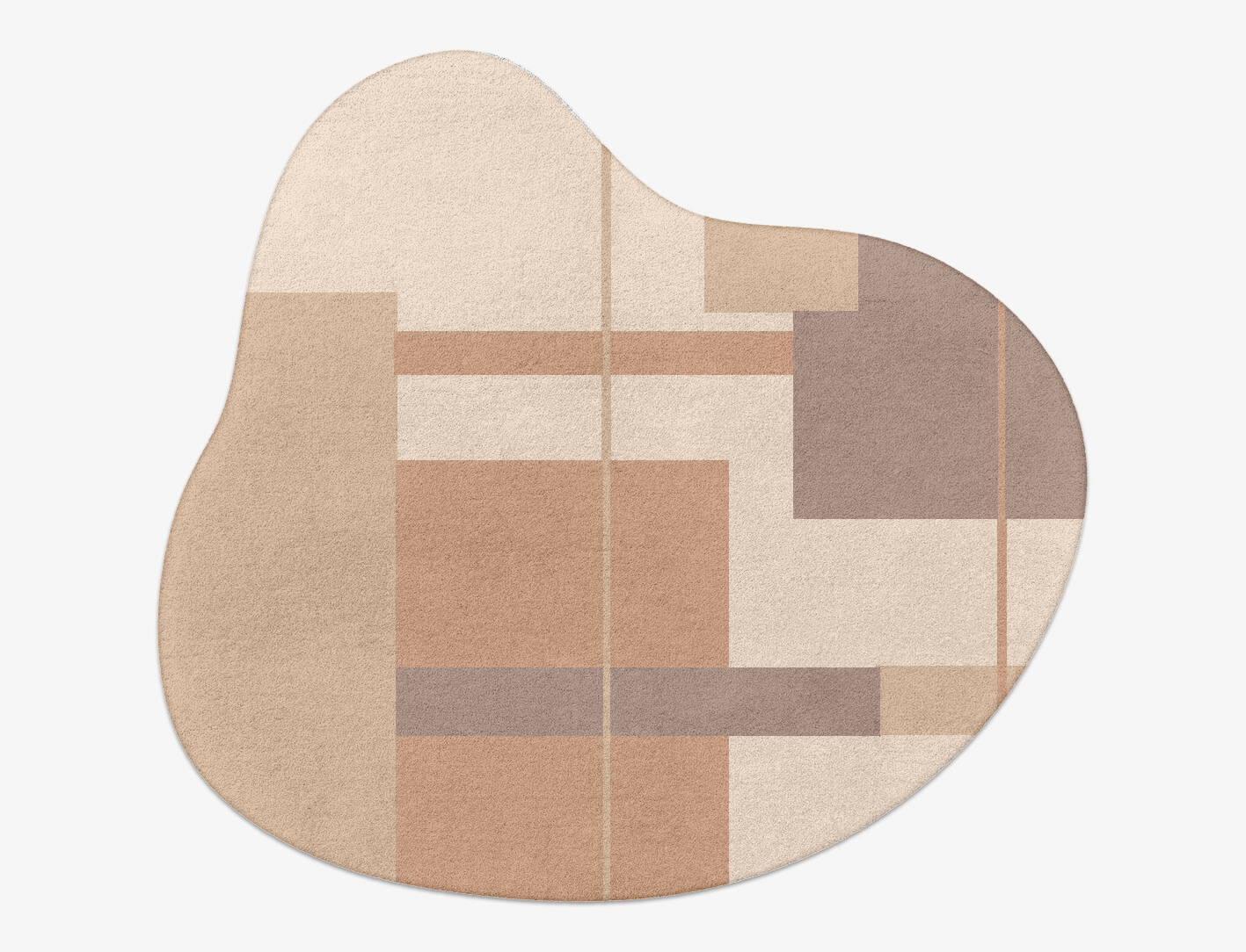 Demure  Splash Hand Tufted Pure Wool Custom Rug by Rug Artisan