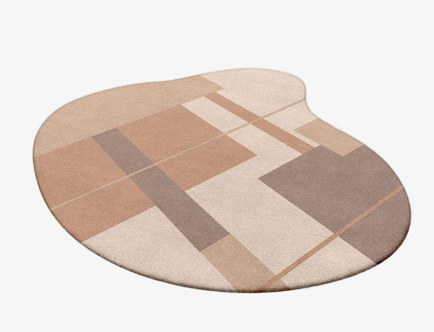 Demure  Splash Hand Tufted Pure Wool Custom Rug by Rug Artisan