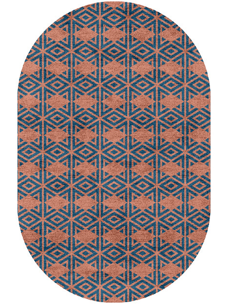 Diamond Overlays Modern Geometrics Capsule Hand Tufted Bamboo Silk Custom Rug by Rug Artisan