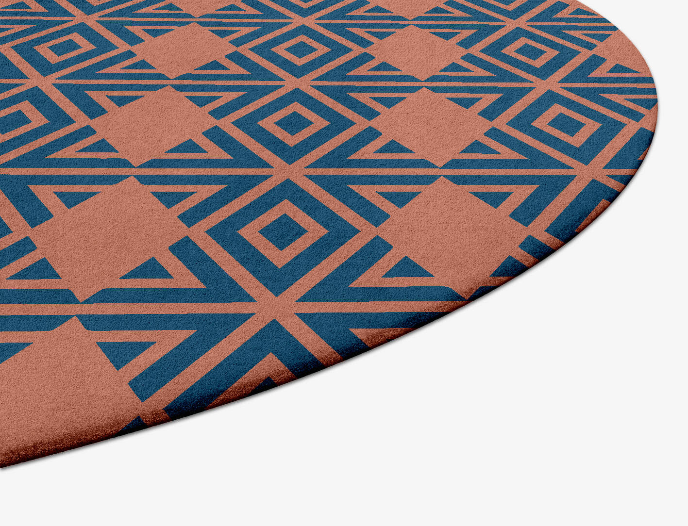 Diamond Overlays Modern Geometrics Capsule Hand Tufted Pure Wool Custom Rug by Rug Artisan