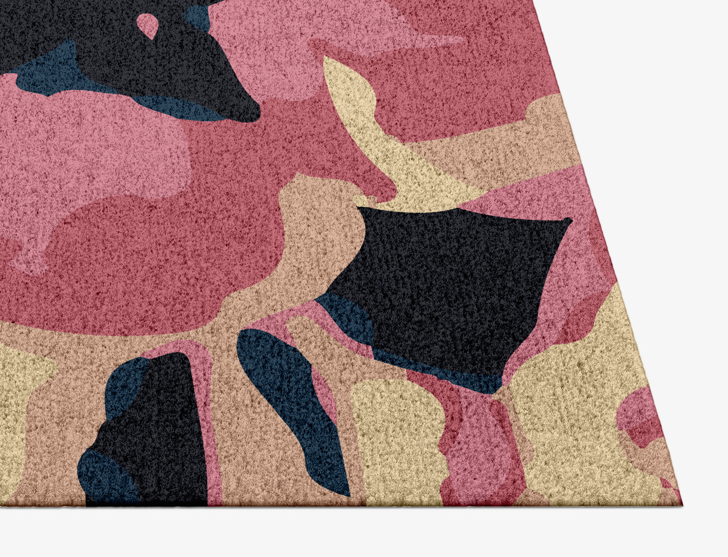 Diandra Floral Rectangle Hand Knotted Tibetan Wool Custom Rug by Rug Artisan