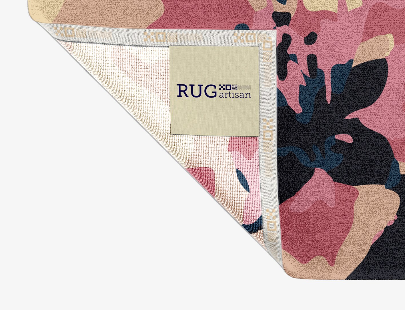 Diandra Floral Rectangle Hand Knotted Tibetan Wool Custom Rug by Rug Artisan