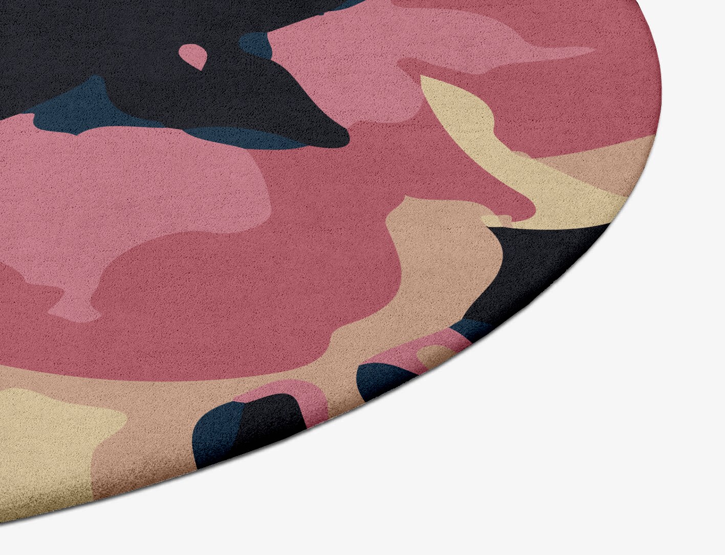 Diandra Floral Oval Hand Tufted Pure Wool Custom Rug by Rug Artisan