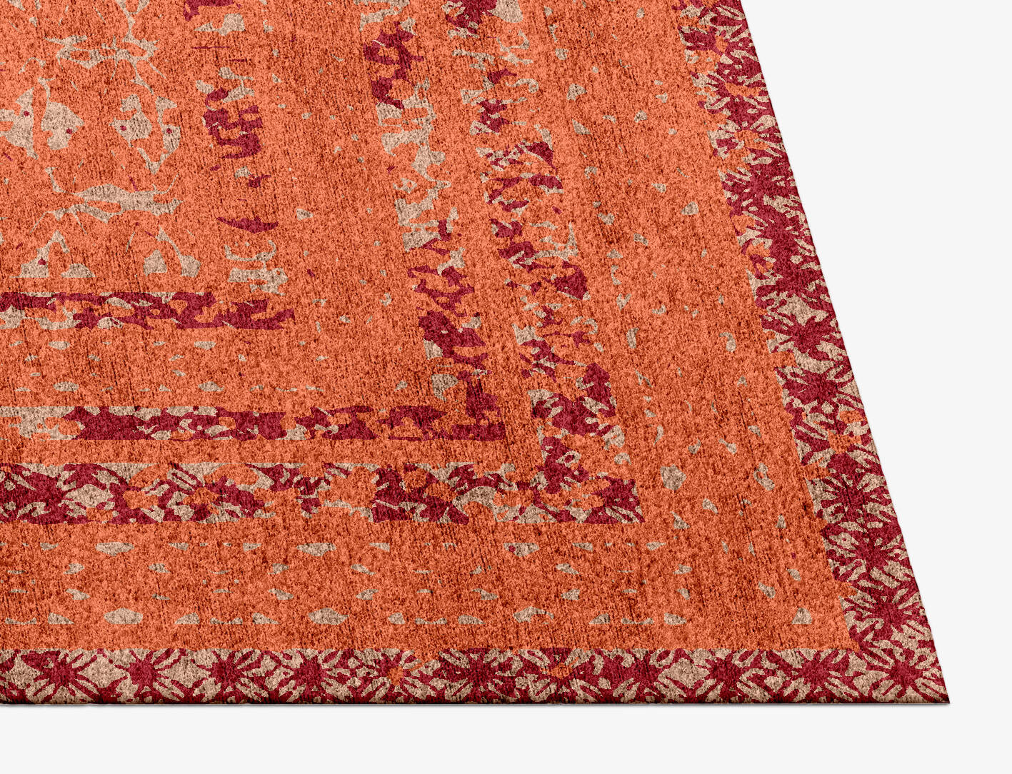 Dihliz Vintage Rectangle Hand Knotted Bamboo Silk Custom Rug by Rug Artisan