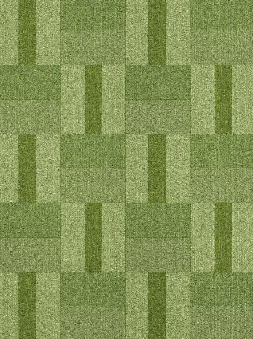 Dill Geometric Rectangle Flatweave New Zealand Wool Custom Rug by Rug Artisan