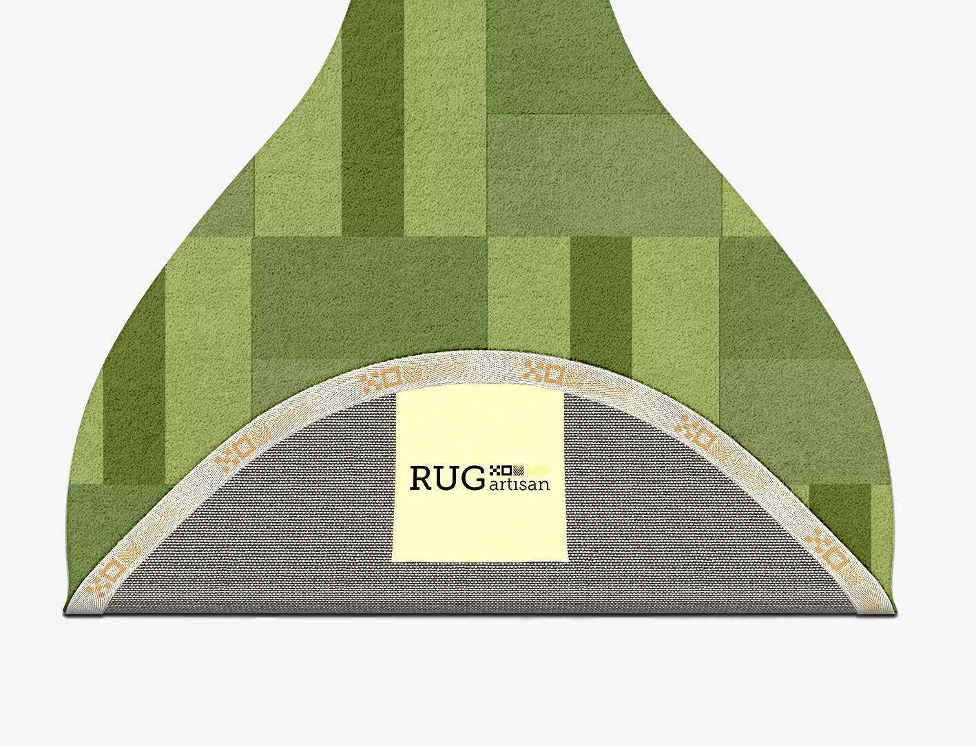 Dill Geometric Drop Hand Tufted Pure Wool Custom Rug by Rug Artisan