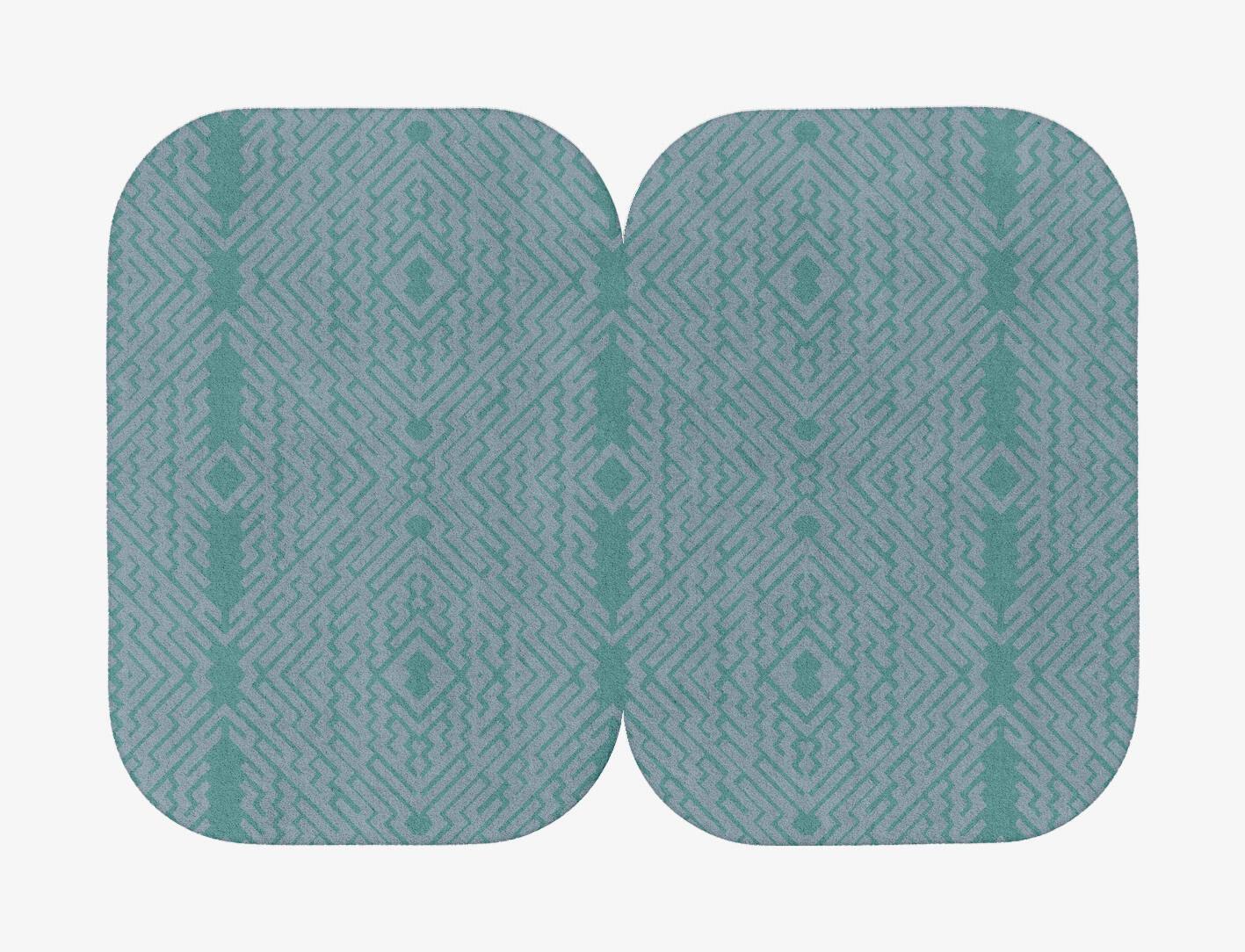 Dipper Geometric Eight Hand Tufted Pure Wool Custom Rug by Rug Artisan