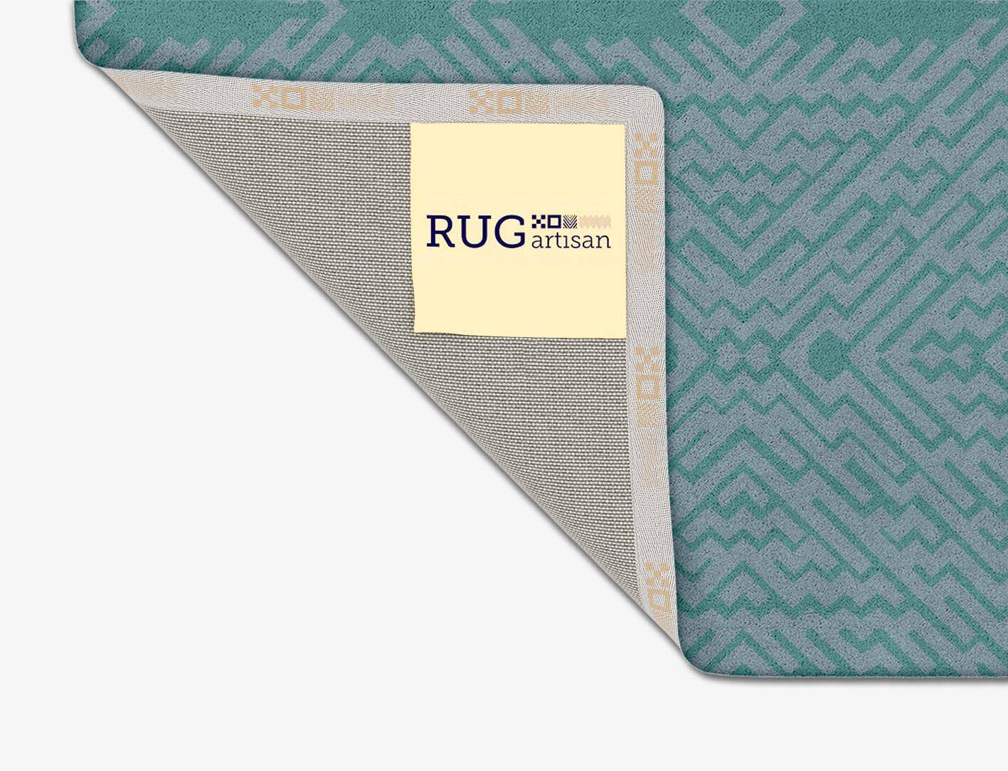 Dipper Geometric Square Hand Tufted Pure Wool Custom Rug by Rug Artisan