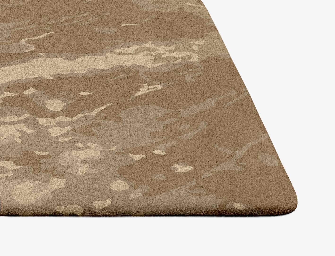 Divergence Brush Strokes Ogee Hand Tufted Pure Wool Custom Rug by Rug Artisan