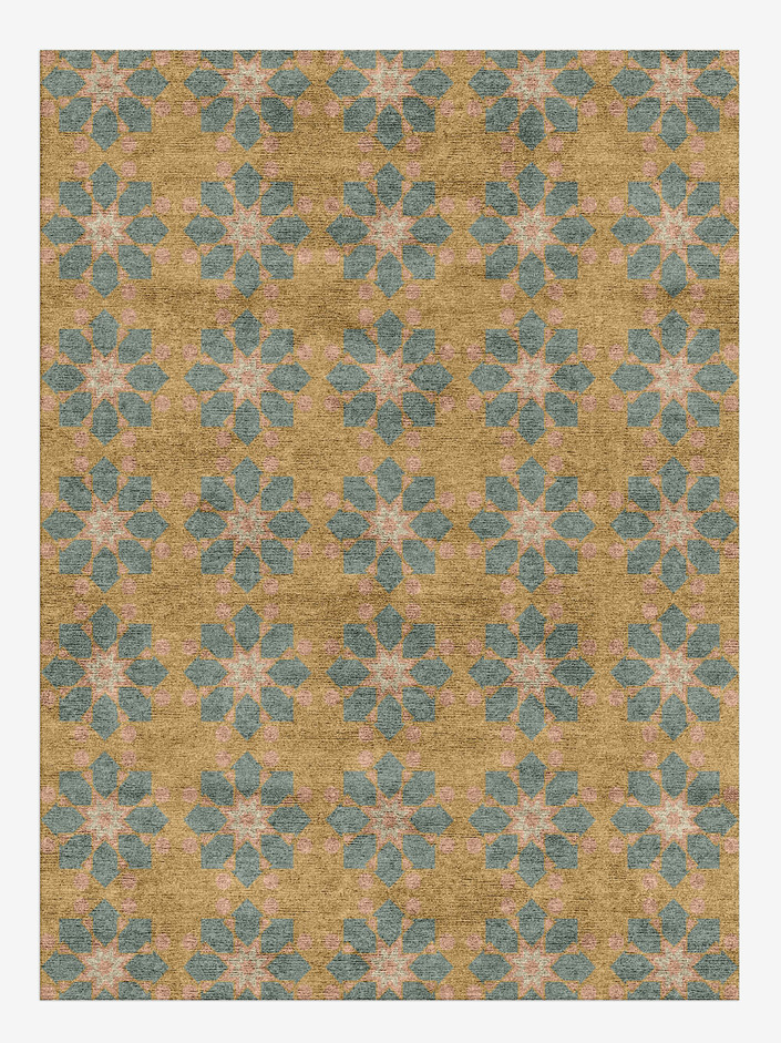 Divina Blue Royal Rectangle Hand Knotted Bamboo Silk Custom Rug by Rug Artisan