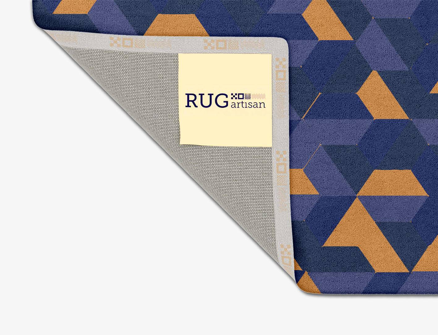 Divisions Modern Geometrics Square Hand Tufted Pure Wool Custom Rug by Rug Artisan