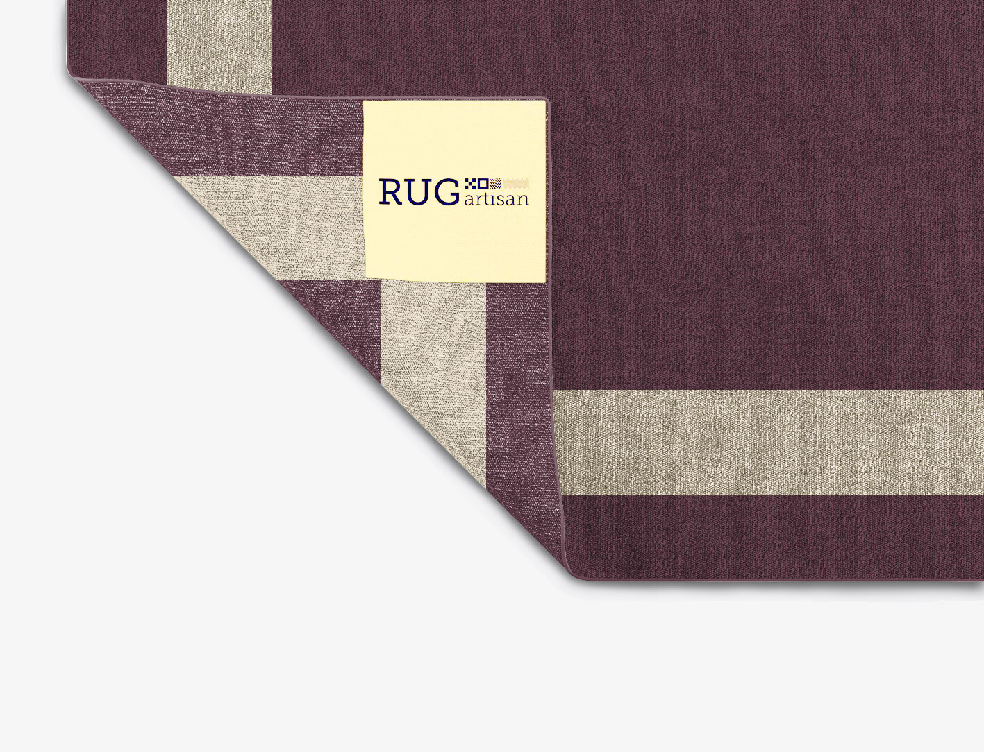 Double Border Geometric Rectangle Flatweave New Zealand Wool Custom Rug by Rug Artisan