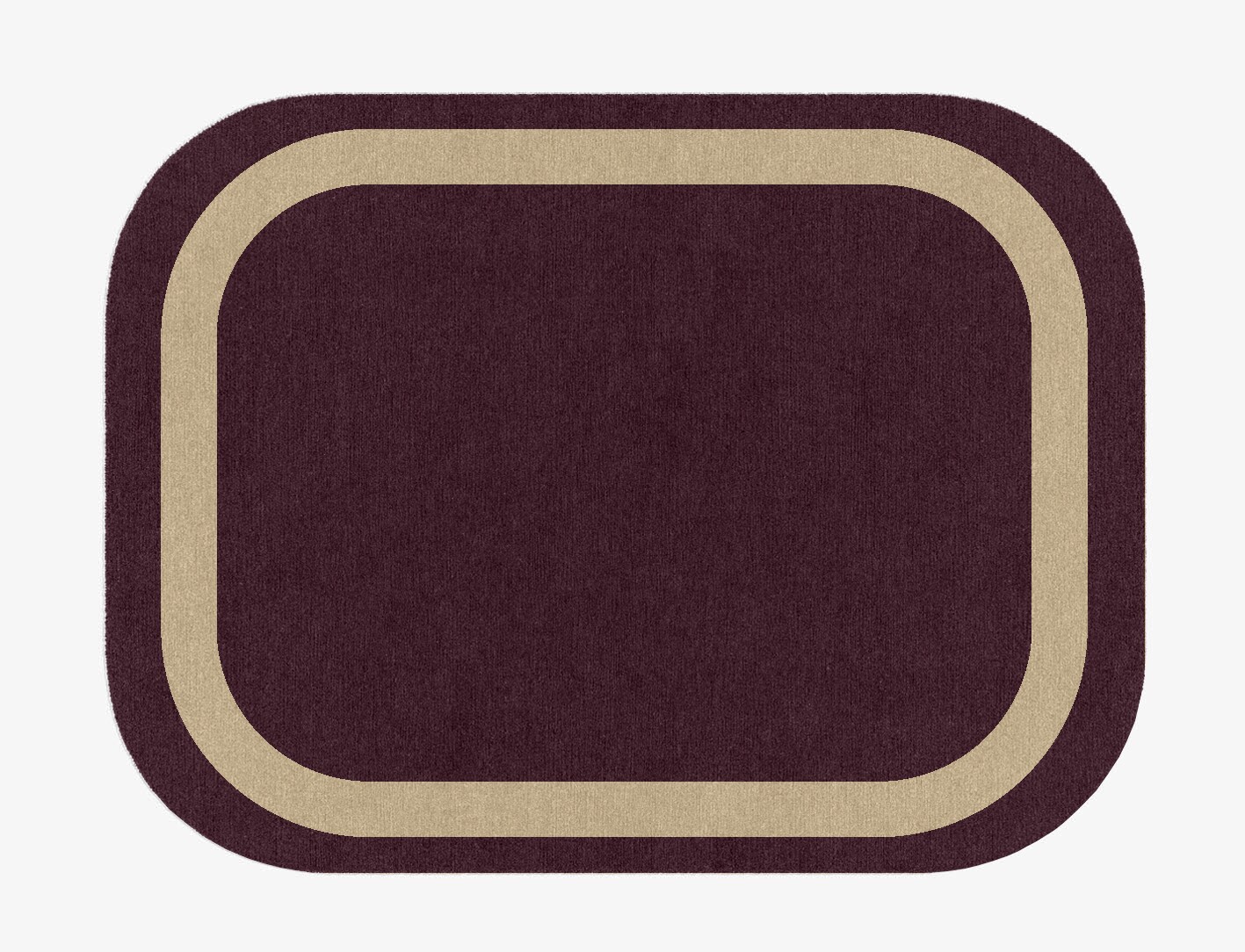 Double Border Geometric Oblong Hand Knotted Tibetan Wool Custom Rug by Rug Artisan