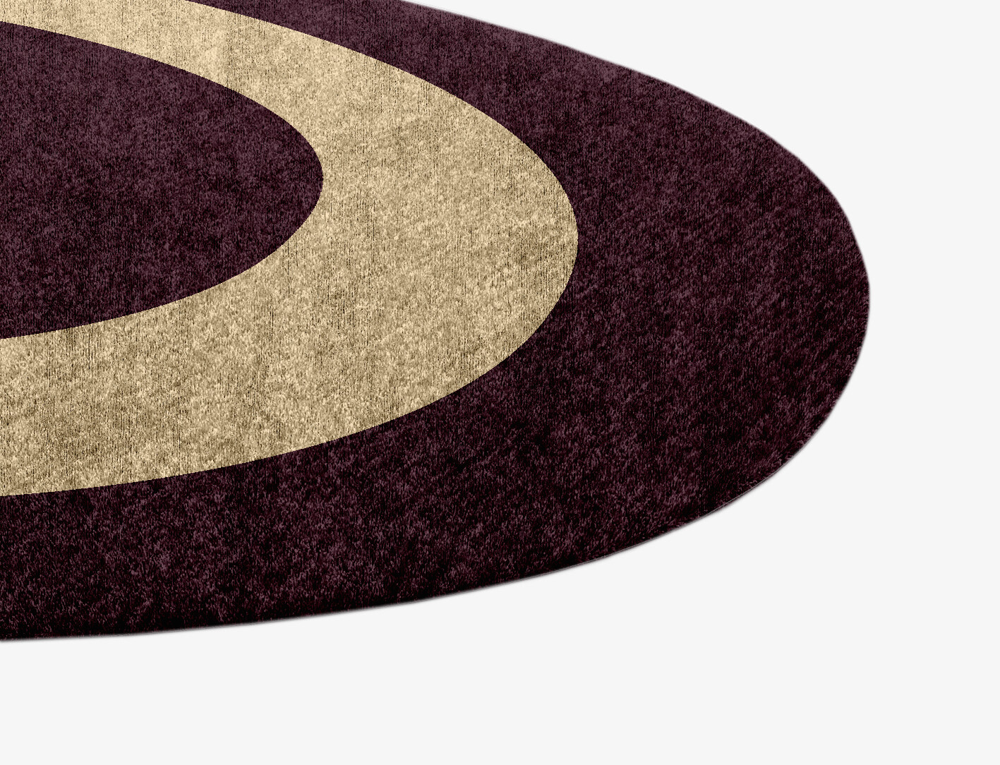 Double Border Geometric Splash Hand Knotted Bamboo Silk Custom Rug by Rug Artisan