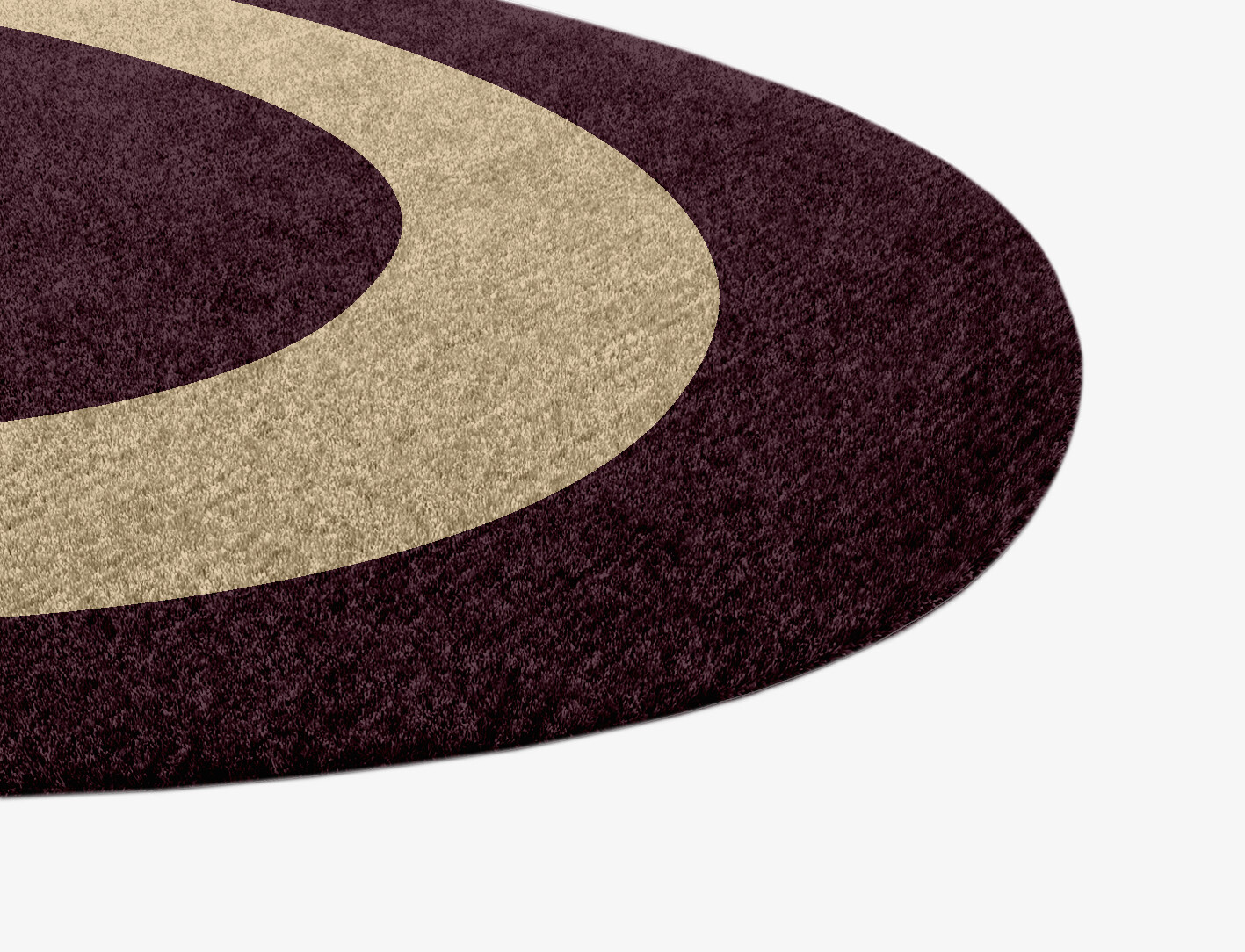 Double Border Geometric Splash Hand Knotted Tibetan Wool Custom Rug by Rug Artisan
