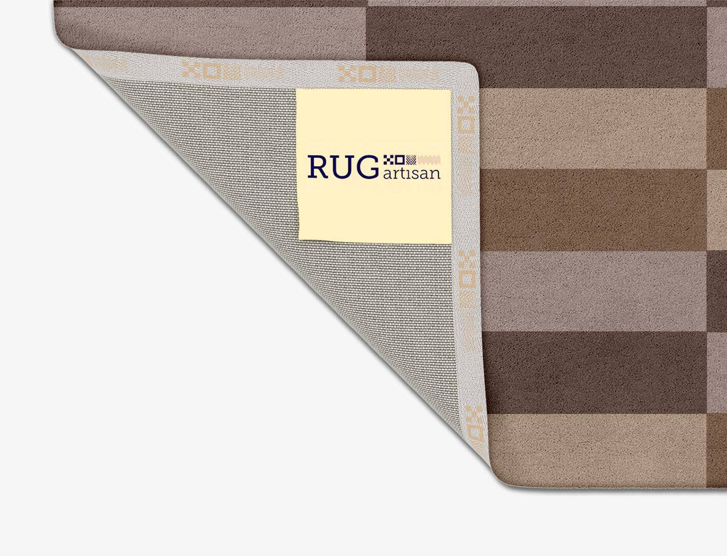 Dove Geometric Square Hand Tufted Pure Wool Custom Rug by Rug Artisan