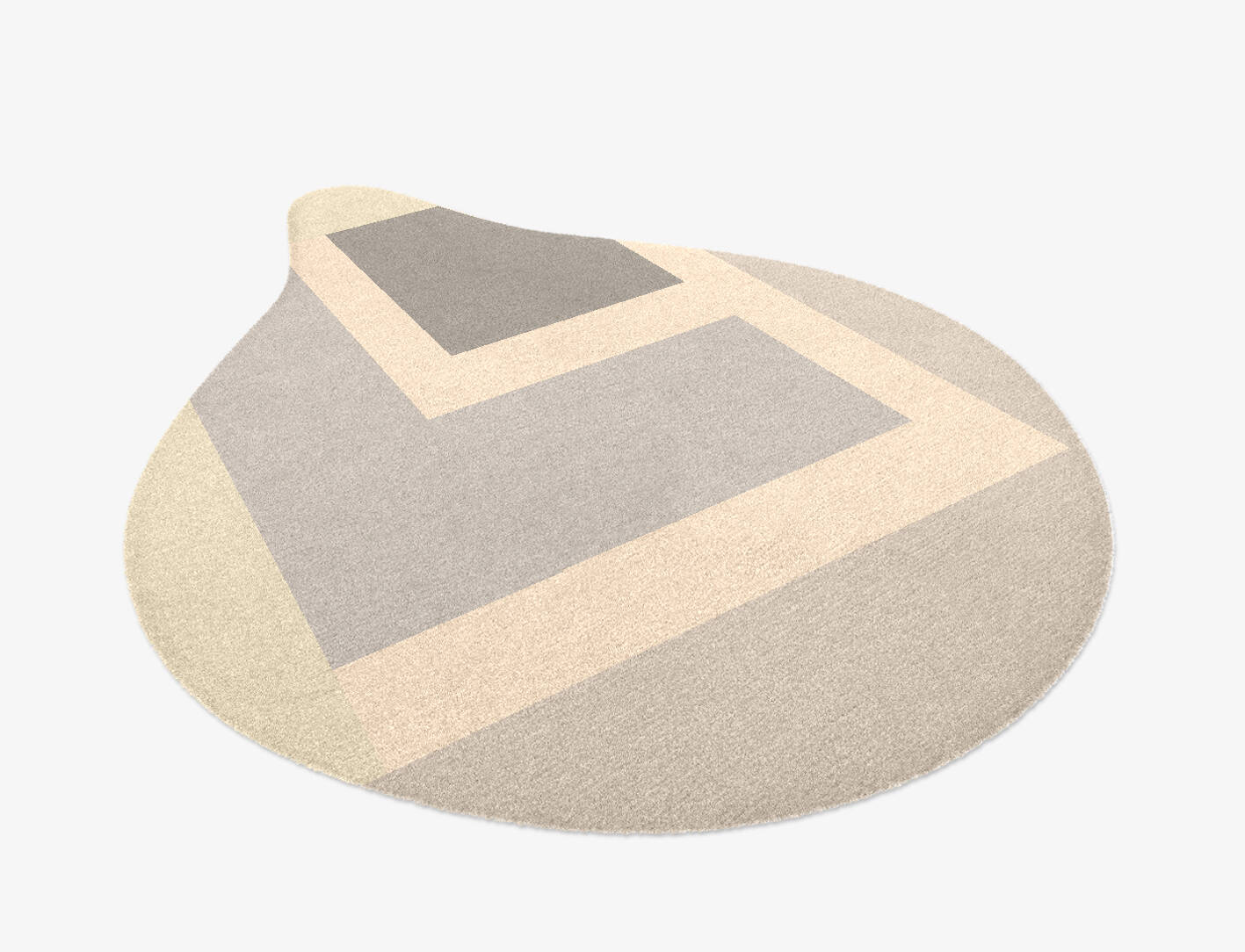 Dowie  Drop Hand Knotted Tibetan Wool Custom Rug by Rug Artisan