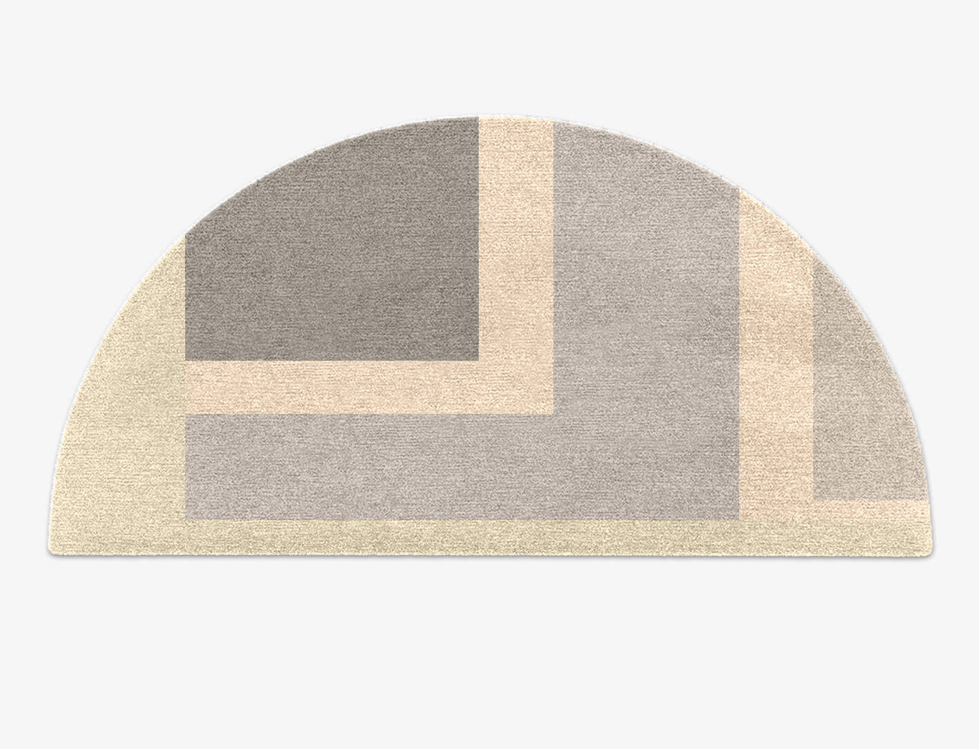 Dowie  Halfmoon Hand Knotted Tibetan Wool Custom Rug by Rug Artisan