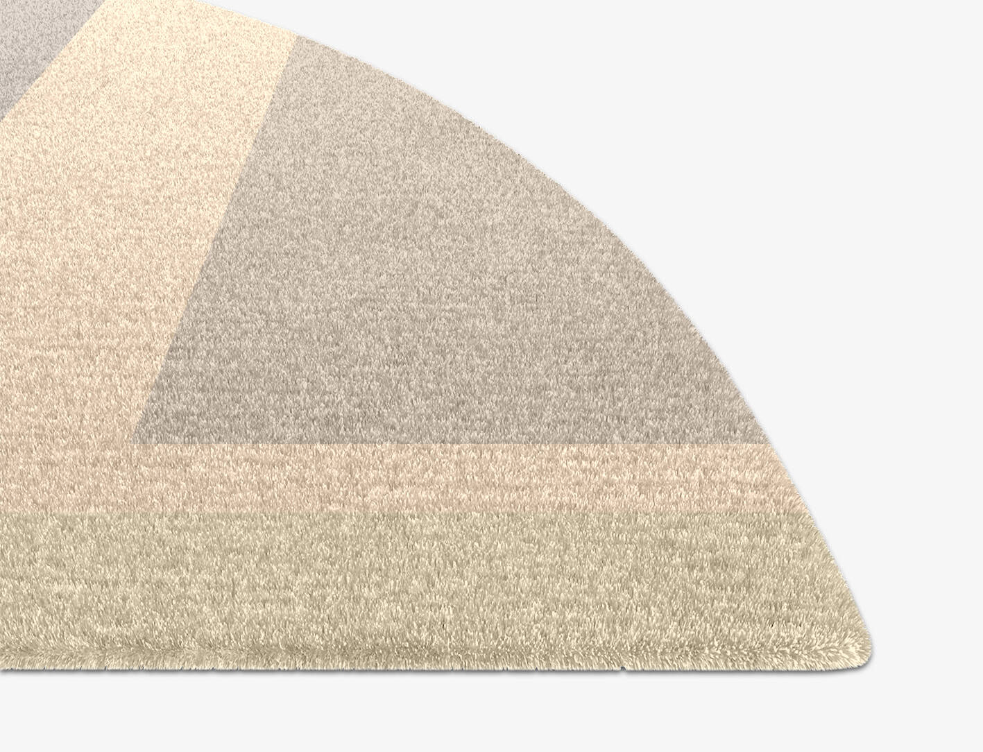 Dowie  Halfmoon Hand Knotted Tibetan Wool Custom Rug by Rug Artisan