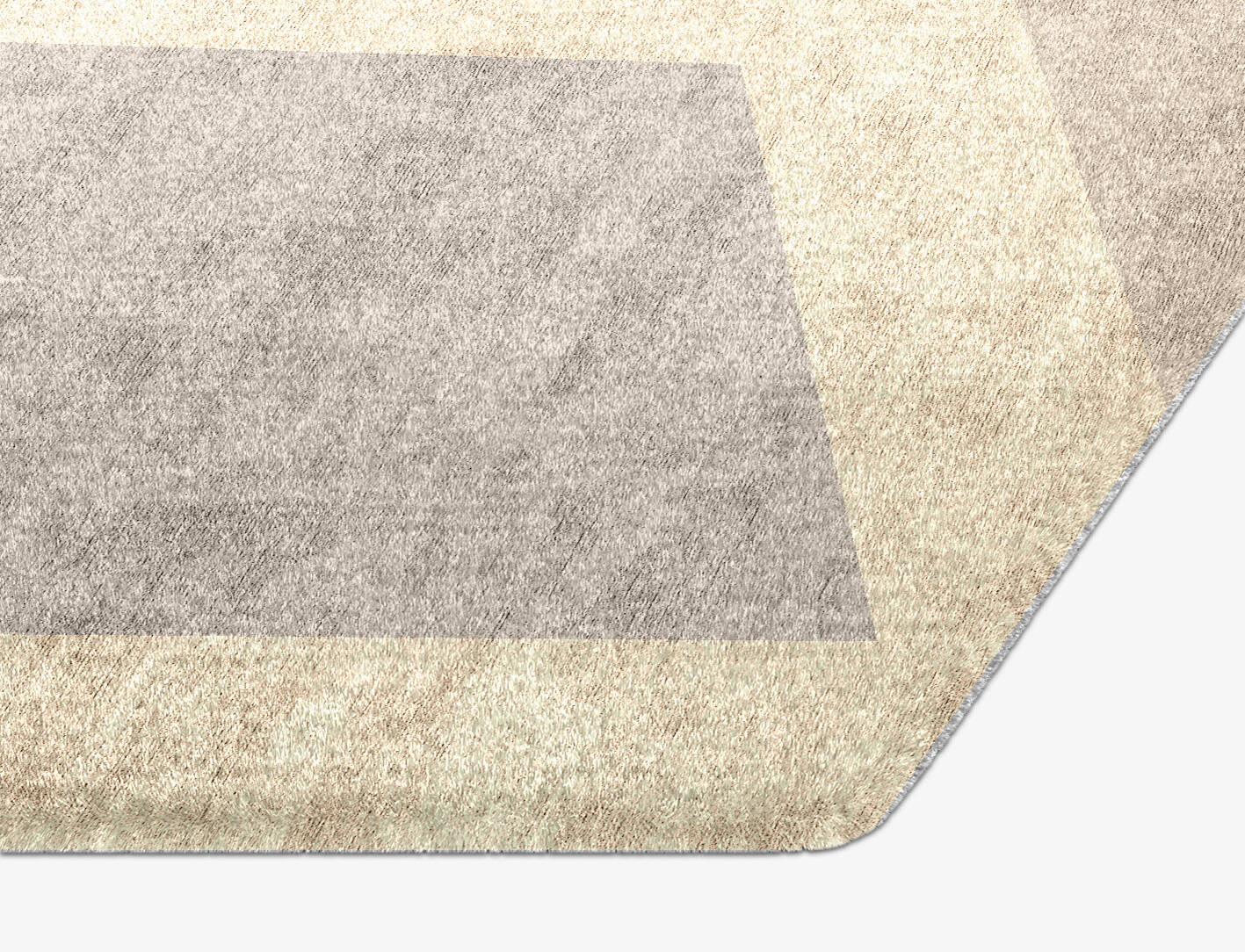 Dowie  Hexagon Hand Knotted Bamboo Silk Custom Rug by Rug Artisan