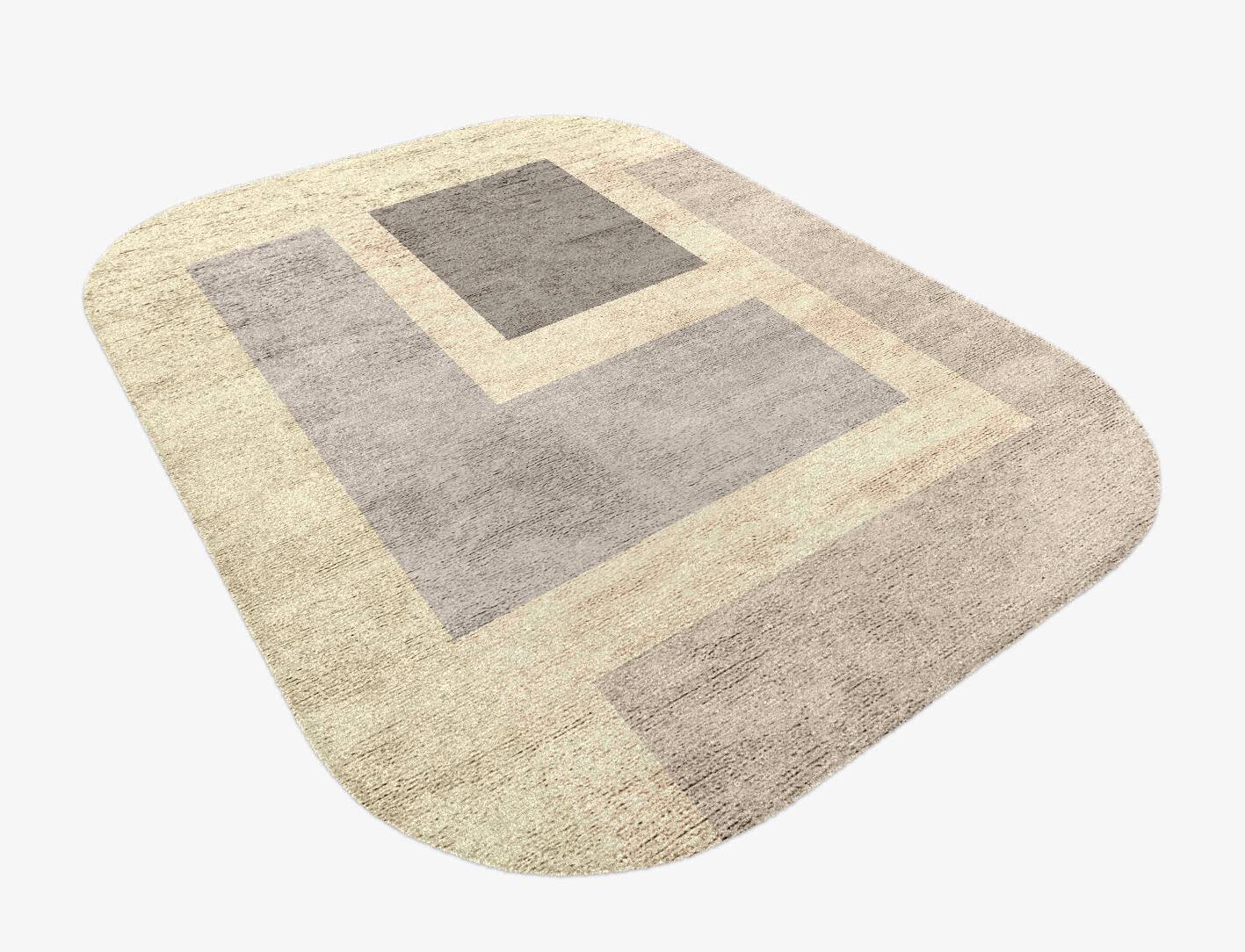 Dowie  Oblong Hand Knotted Bamboo Silk Custom Rug by Rug Artisan