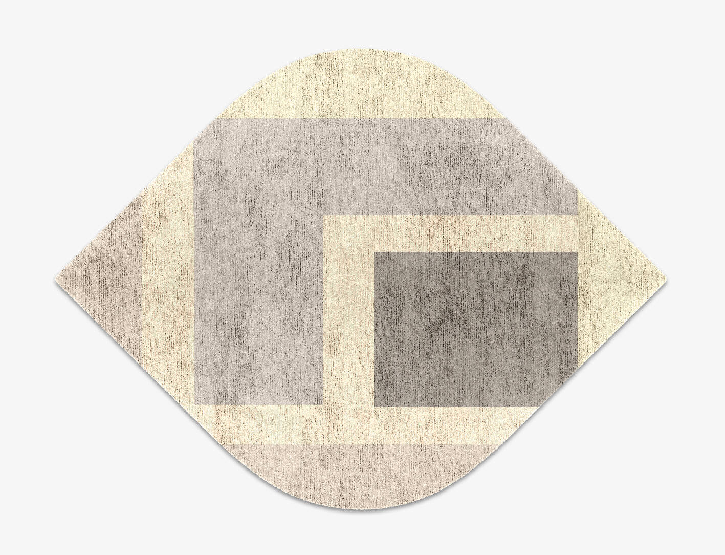 Dowie  Ogee Hand Knotted Bamboo Silk Custom Rug by Rug Artisan