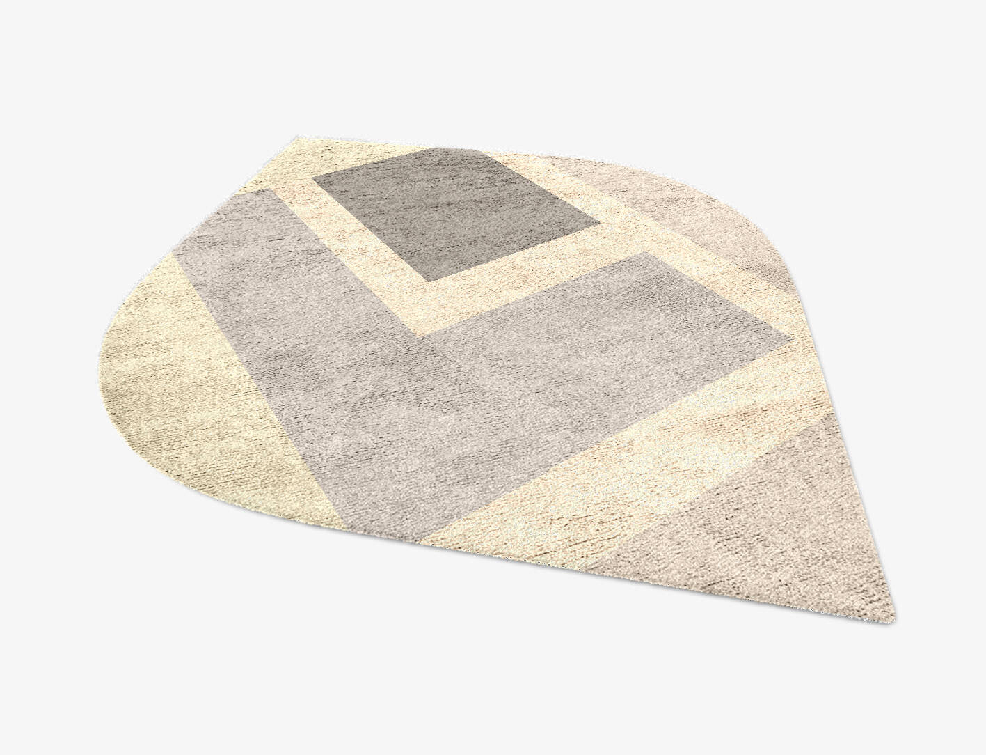 Dowie  Ogee Hand Knotted Bamboo Silk Custom Rug by Rug Artisan