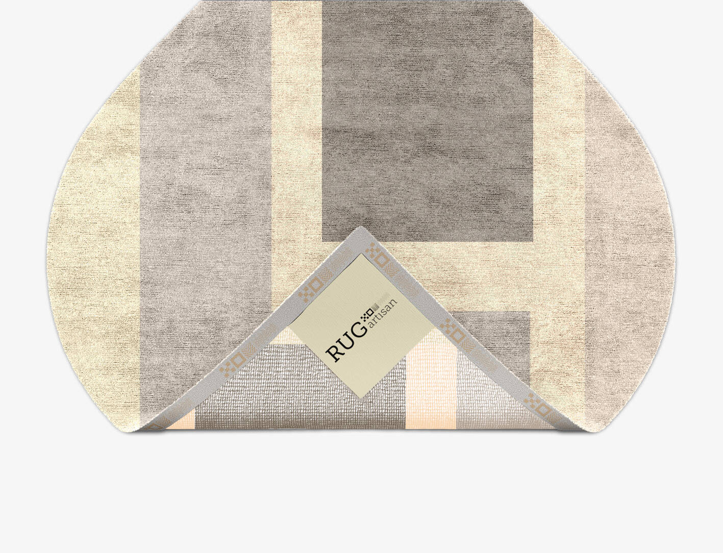 Dowie  Ogee Hand Knotted Bamboo Silk Custom Rug by Rug Artisan