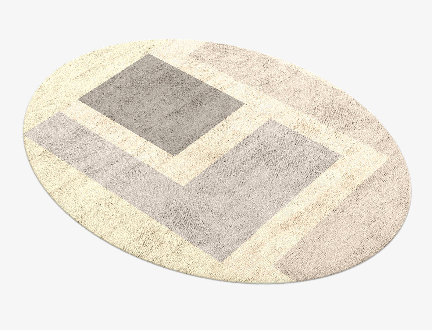 Dowie  Oval Hand Knotted Bamboo Silk Custom Rug by Rug Artisan