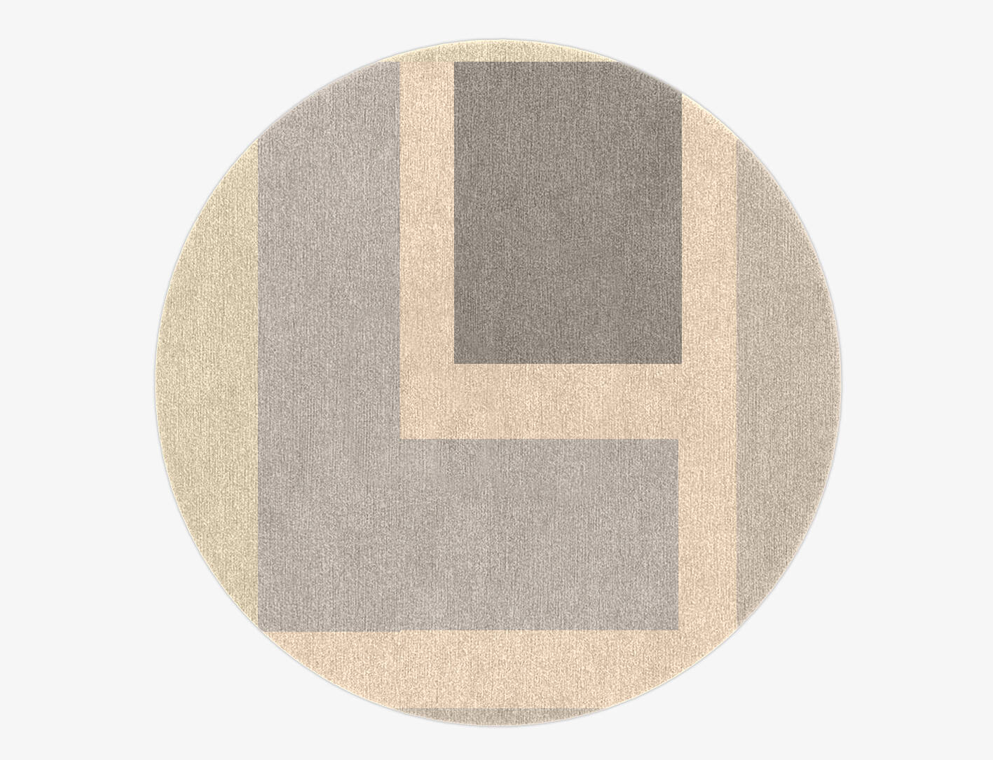Dowie  Round Hand Knotted Tibetan Wool Custom Rug by Rug Artisan