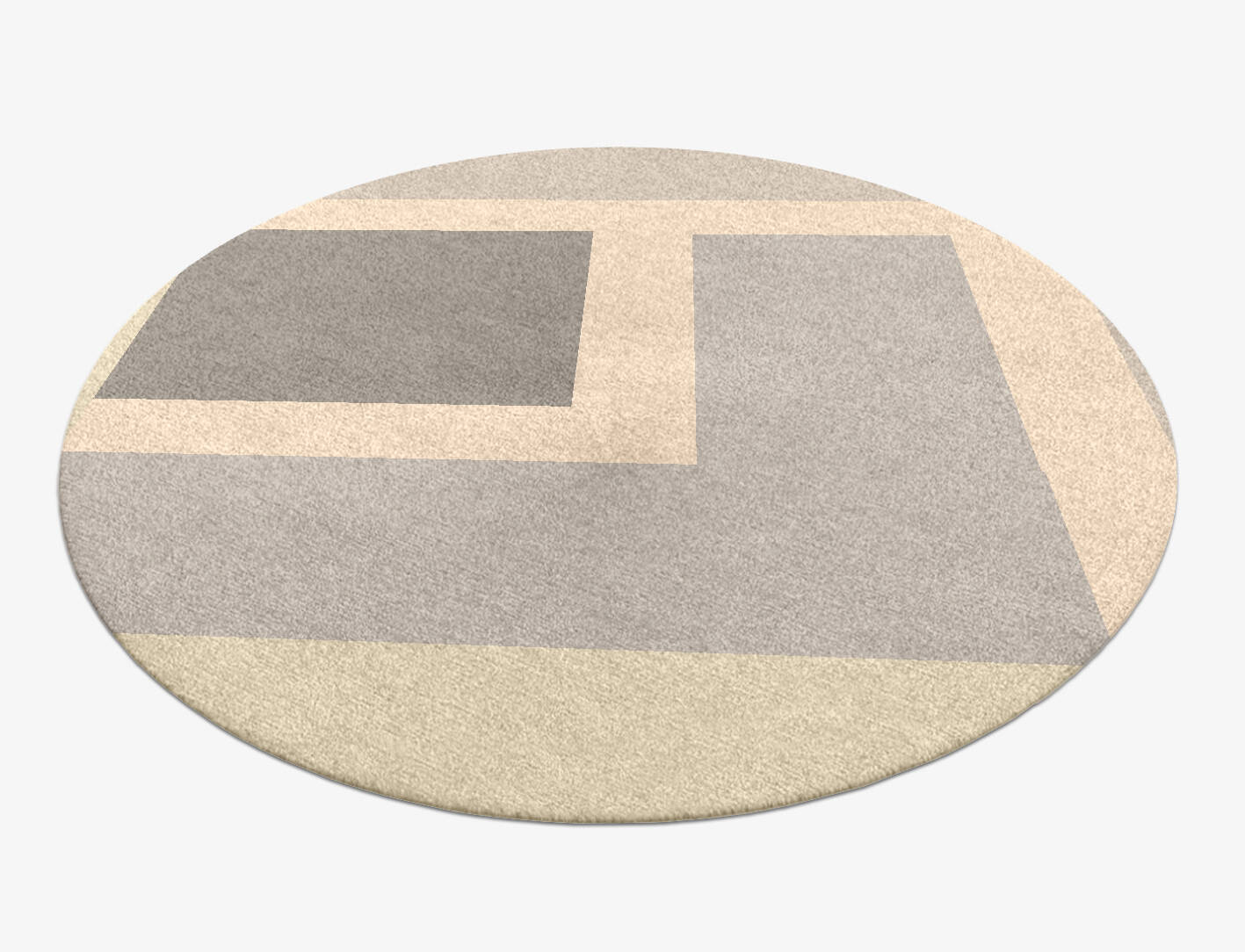 Dowie  Round Hand Knotted Tibetan Wool Custom Rug by Rug Artisan