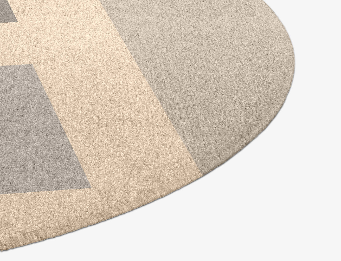 Dowie  Round Hand Knotted Tibetan Wool Custom Rug by Rug Artisan