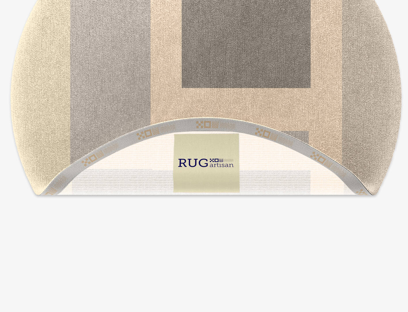Dowie  Round Hand Knotted Tibetan Wool Custom Rug by Rug Artisan