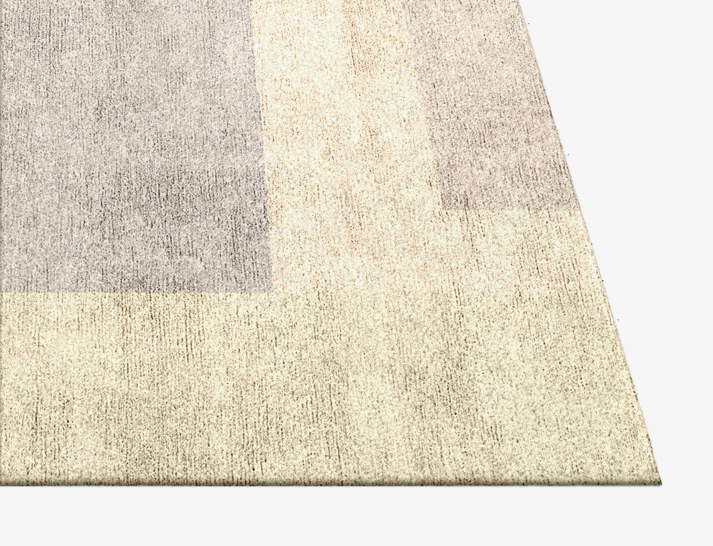 Dowie  Square Hand Knotted Bamboo Silk Custom Rug by Rug Artisan